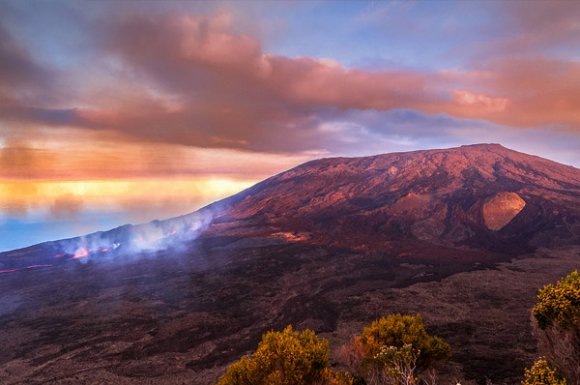 Entreprise pour survoler le volcan de l’île de la Réunion en hélicoptère à Saint-Pierre