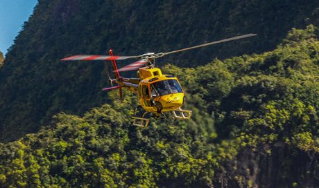 Circuit de survol en hélicoptère de toute l’île de la Réunion